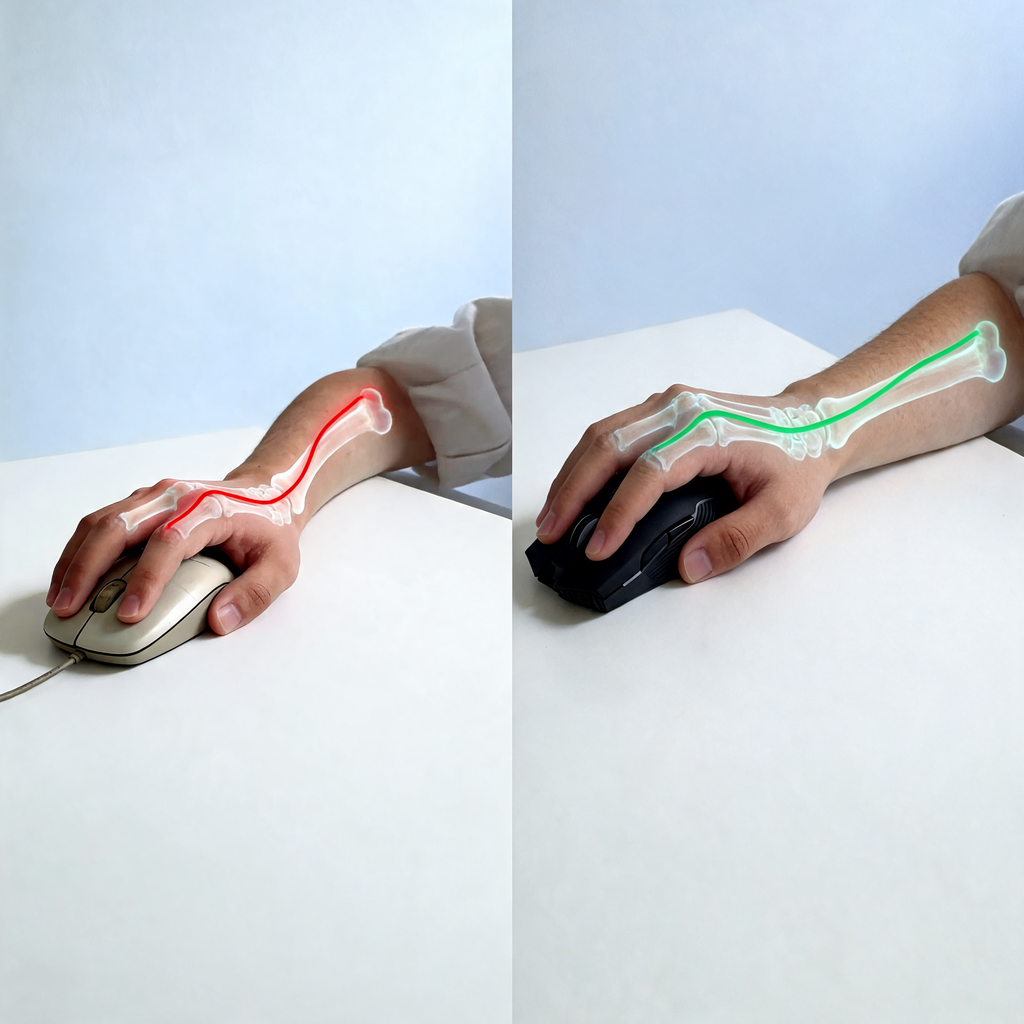 TrickyMouse - Souris ergonomique mouse jiggler by TrickGhost