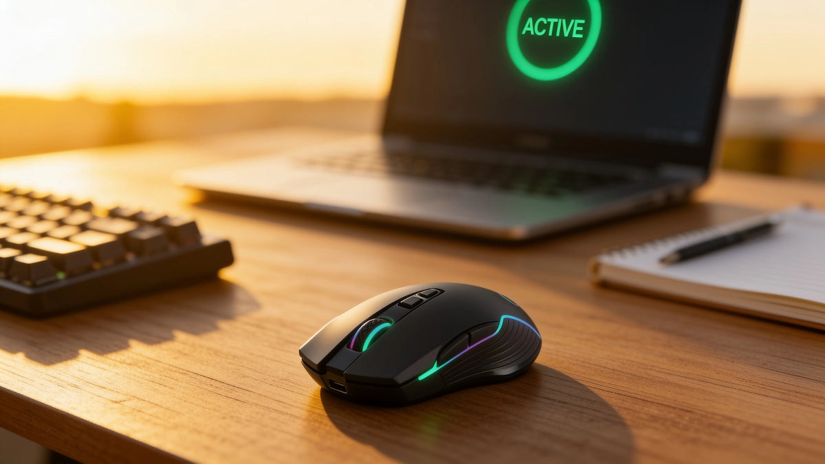 TrickGhost - Souris ergonomique mouse jiggler sans logiciel